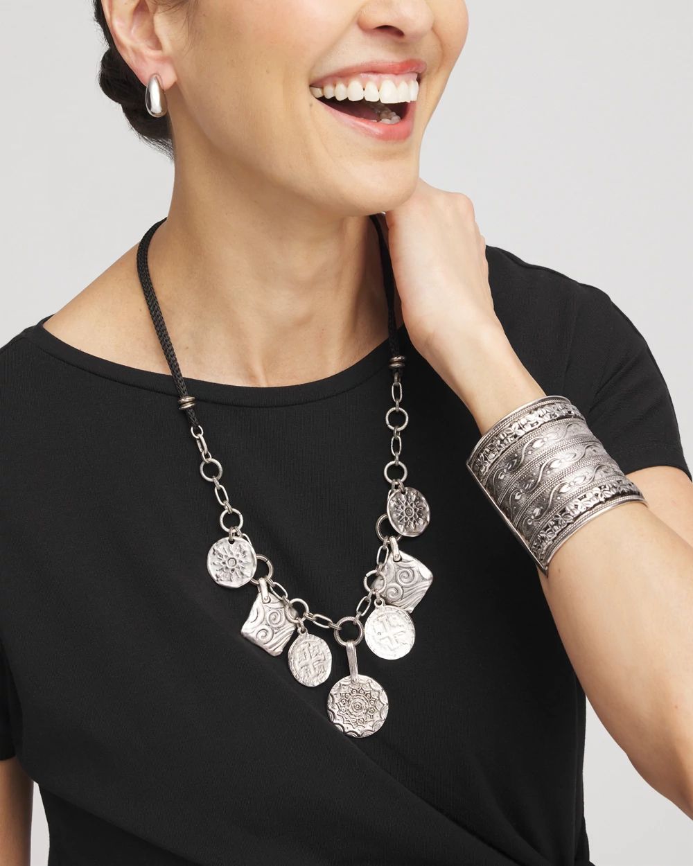 Adjustable Charm Necklace | Chico's